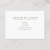 Geïllustreerd Gezellig Huis Kantoor Scene Custom U Visitekaartje (Achterkant)