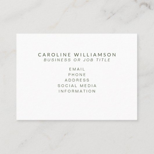 Geïllustreerd Gezellig Huis Kantoor Scene Custom U Visitekaartje (Achterkant)