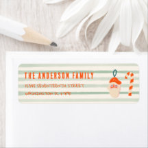  Geïllustreerd Kerst Doddle Adres Fun