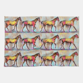  geïllustreerd kleurrijk keukenhanddoek