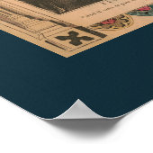 Geïllustreerd leven van Christus 1856 Lithografie  Poster (Hoek)