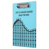 Geïllustreerd Roller Onderzetter met mensen Klembord (Links)