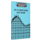 Geïllustreerd Roller Onderzetter met mensen Klembord (Rechts)