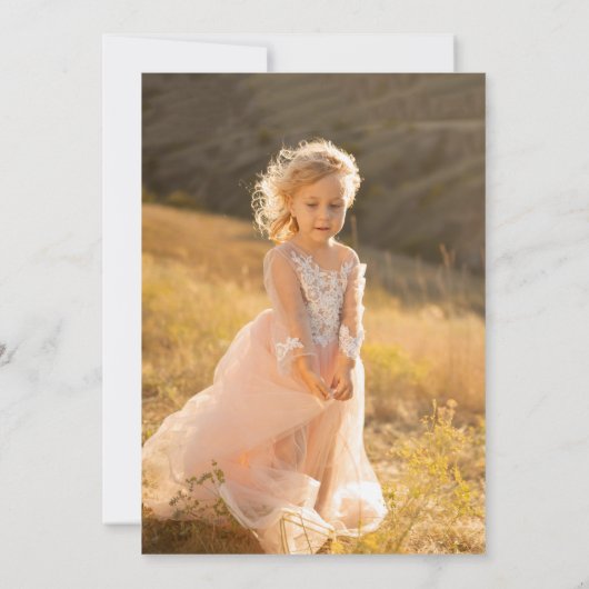 Geïllustreerde aardbeienbessen Sweet Birthday Part Kaart (Achterkant)