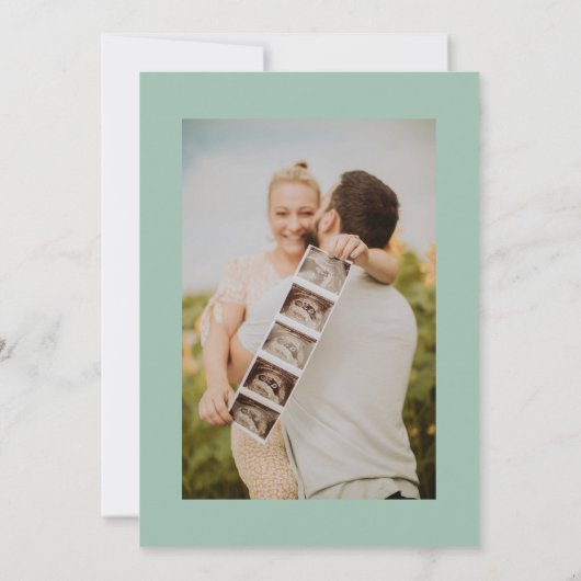 Geïllustreerde Baby showers taart Kaart (Achterkant)