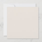 Geïllustreerde bloem eenvoudige klassieke bewaar d kaart (Achterkant)