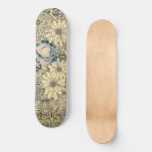  geïllustreerde bloemen persoonlijk skateboard (Voorkant)