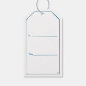 Geïllustreerde brunch-cadeaubijsluiter cadeaulabel (Achterkant)