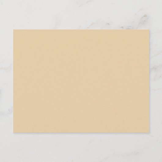 Geïllustreerde Cartoon Paar Portret bruiloft Aankondigingskaart (Achterkant)