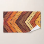 Geïllustreerde Chevron Bad Handdoek (Handdoek)