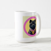 Geïllustreerde Chow Chow-hond mok 🐶☕✨ (Voorkant rechts)