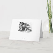 GEÏLLUSTREERDE CHOW Kunstkaarten Bedankkaart (Achterkant)