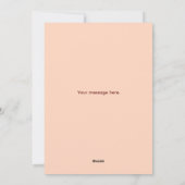  Geïllustreerde Dancing Couple Valentijn's Day Feestdagenkaart (Achterkant)