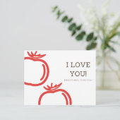 Geillustreerde Grappige Briefkaart (Staand voorkant)