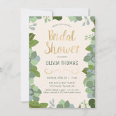 Geïllustreerde groene lente, bloemig kaart (Voorkant)