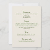 Geïllustreerde hand getekend, alles geschreven in  kaart (Achterkant)