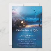 Geïllustreerde herdenkingsviering van het leven  kaart (Voorkant)