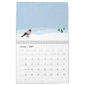 Geïllustreerde jaarkalender kalender (Jan 2027)