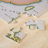Geïllustreerde kaart van China Legpuzzel (Zijkant)