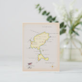 Geïllustreerde kaart van Ibiza (Staand voorkant)