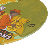 Geïllustreerde kaart van Louisiana: reishoogtepunt Snijplank (Hoek)