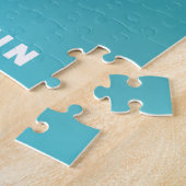 Geïllustreerde kaart van Sint Maarten. Legpuzzel (Zijkant)