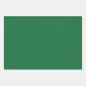 Geïllustreerde kerstverlichting rood en groen inpakpapier vel (Voorkant 3)