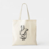 Geïllustreerde kikker op gras - door Skye Ryan-Eva Tote Bag (Achterkant)