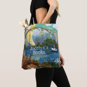 Geïllustreerde kinderboekentas tote bag (Dichtbij)