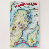  geïllustreerde Marblehead puzzel Legpuzzel (Verticaal)