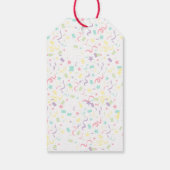 Geïllustreerde Margarita Limoen Mexicaanse bruids  Cadeaulabel (Achterkant)