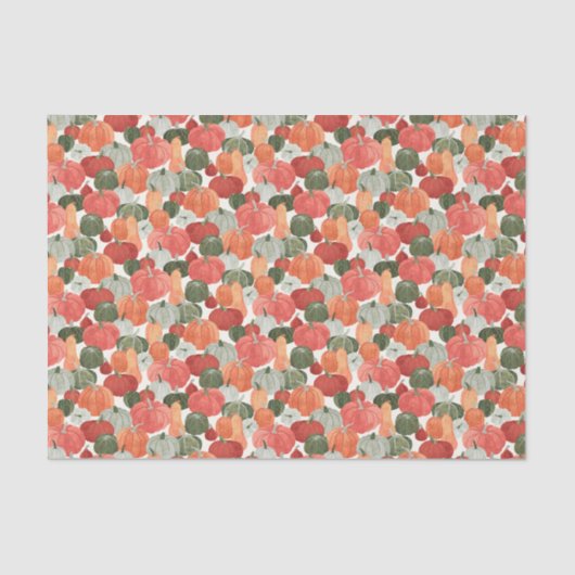 Geïllustreerde pompoenpleister tissuepapier (Voorkant)