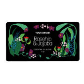 Geïllustreerde productlabels voor druppelflacons etiket (Voorkant)