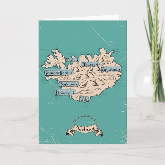 Geïllustreerde reisgids IJsland (Voorkant)