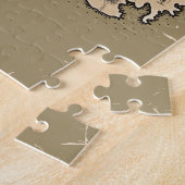 Geïllustreerde reiskaart Malta Legpuzzel (Zijkant)