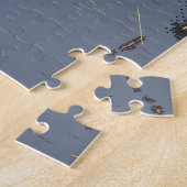 Geïllustreerde reiskaart van India Legpuzzel (Zijkant)