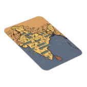 Geïllustreerde reiskaart van India Magneet (Rechterzijde)