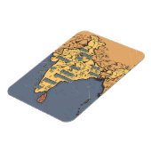 Geïllustreerde reiskaart van India Magneet (Linkerzijde)