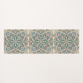 Geïllustreerde Sage Vloerkleed Yogamat (Achterkant (horizontaal))