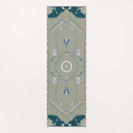 Geïllustreerde Sage Vloerkleed  Yogamat