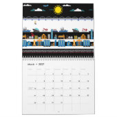 Geïllustreerde Urbanisme Kalender (Mar 2027)