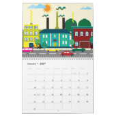 Geïllustreerde Urbanisme Kalender (Jan 2027)