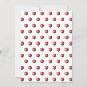 Geïllustreerde verjaardagsfeestje van Berry Sweet Kaart (Achterkant)