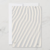 Geïllustreerde Wedding Suite Sjabloon Hand getrokk Kaart (Achterkant)