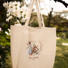 Geïllustreerde Western | Bruidsmeisje Tote Bag