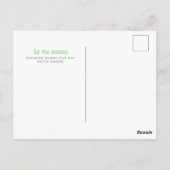 Geïllustreerde Zwarte Kinderen Winter Wenskaart Briefkaart (Achterkant)