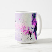 Geïmmortaliseerd in Inkt Mok (15 oz) (Voorkant rechts)