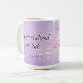 Geïmmortaliseerd in Inkt Mok (15 oz) (Voorkant links)