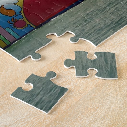 Geïmplementeerd uit Bak II Legpuzzel (Zijkant)