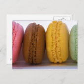 Geïmporteerde gourmet Franse macarons Briefkaart (Voorkant / Achterkant)